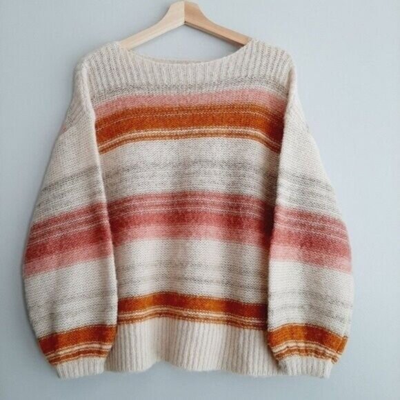 PART TWO Copenhagen Sweater Stripe Relaxed Fit Sz S - Picture 2 of 9